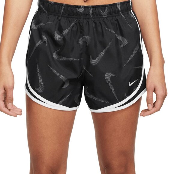 Nike Women's Run Dri-FIT Tempo Swoosh All Over Print Shorts - Picture 3 of 11